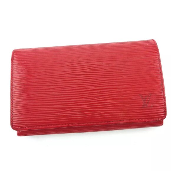 Louis Vuitton L-shaped zipper purse epi Epi Authentic C3951 - Picture 1 of 9